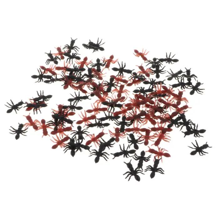 Figurines d'insectes de fausses fourmis en plastique