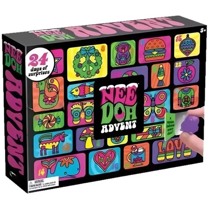 Nouveau Calendrier de l'Avent Needoh 2026 – Cadeau pour Enfants – Compte à Rebours de 24 Jours pour le Nouvel An – Boîte Mystère pour Famille et Amis – Jouet de Fête