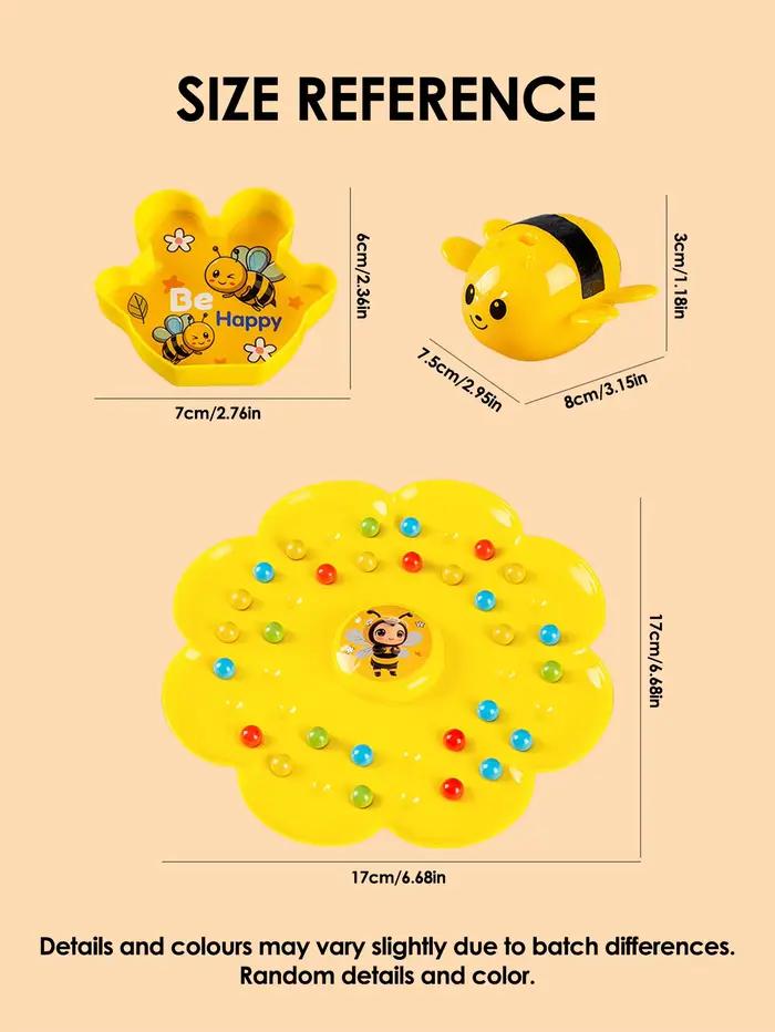 Jouets de perles magnétiques pour enfants, jeu de société interactif Parent-enfant, jouets amusants pour garçons et filles, jouets d'accrochage d'abeille, cadeaux de noël