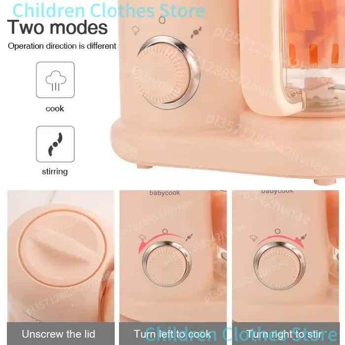 Machine multifonctionnelle pour aliments pour bébés