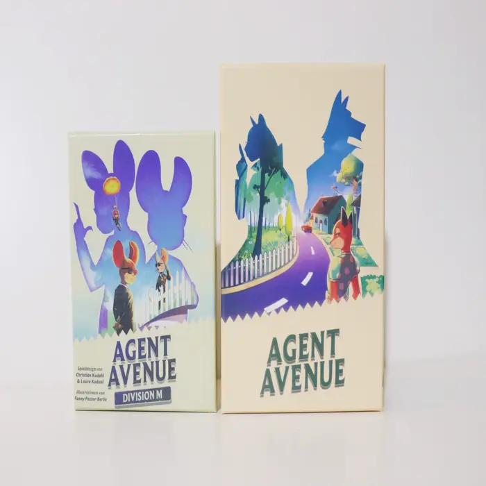 Jeu de cartes Agent Avenue DIVISION M Expansion - Jeu de société familial stratégique et amusant pour adultes et adolescents