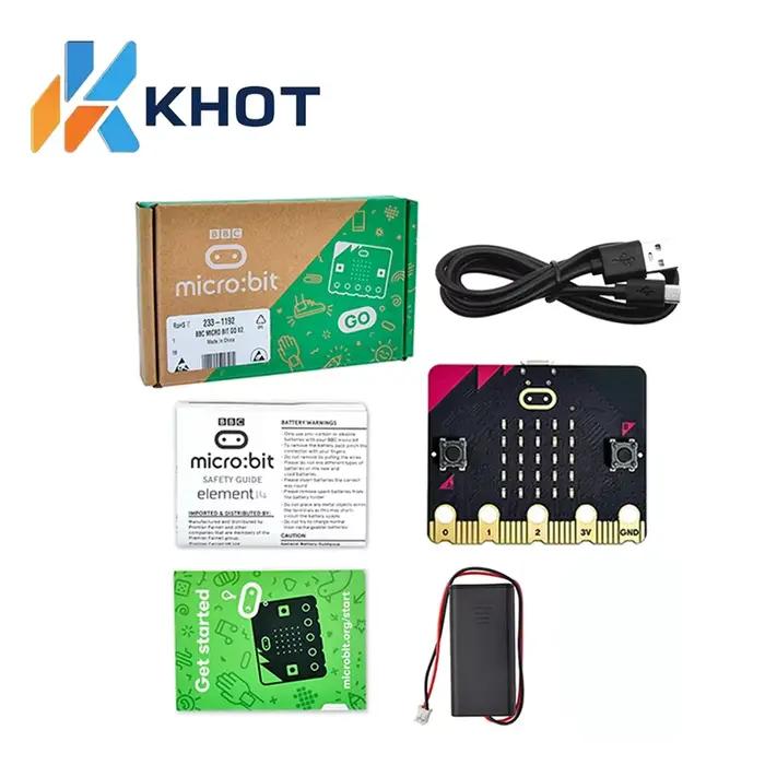 Micro Bit V2, outil éducatif créatif, version Micro Bit Go, BBC Microbit pour enfants, carte de développement DIY, carte BBC Microbit V2.2