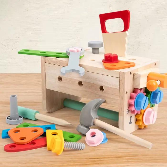 Ensemble d'outils en bois pour enfants