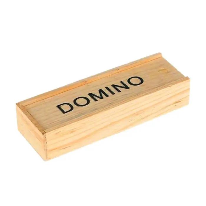 Kits de blocs de dominos en bois