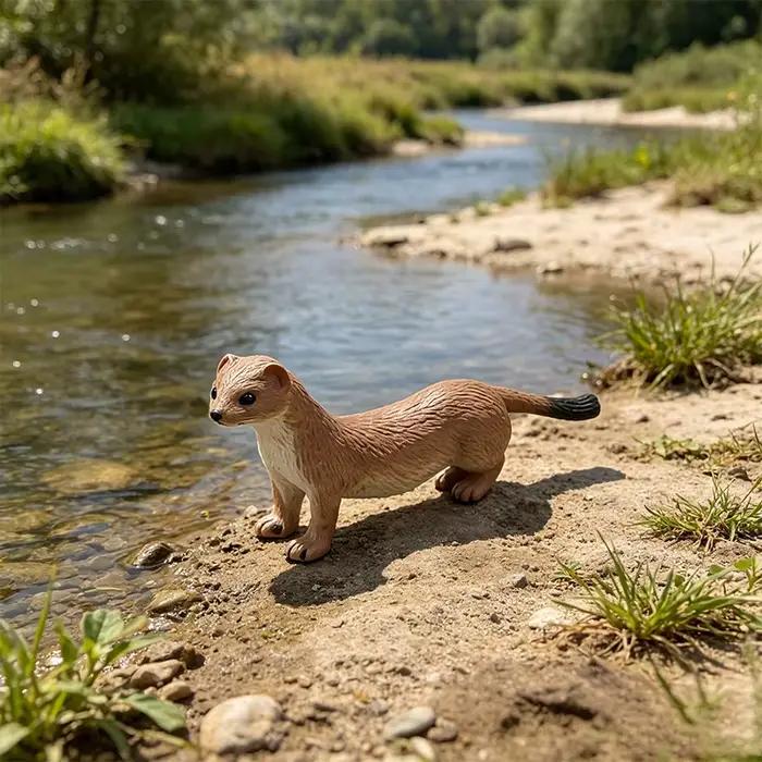 Figurines réalistes d'animaux sauvages : Élan