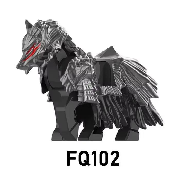 Nouveaux chevaliers médiévaux assembler briques compatibles Berserk Guts Puzzle figurines d'action modèle blocs de