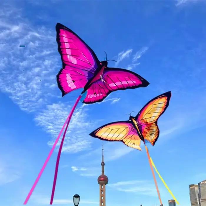 Nouveau cerf-volant papillon coloré facile à piloter