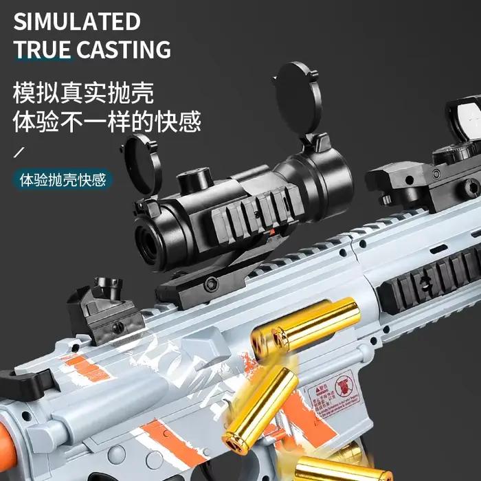 Fusil à balles molles M416, jouet pour enfants, tir continu électrique, simule le fusil d'assaut PUBG pour garçons