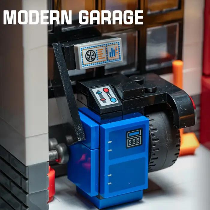 MOC City – blocs de Construction de Garage Vintage