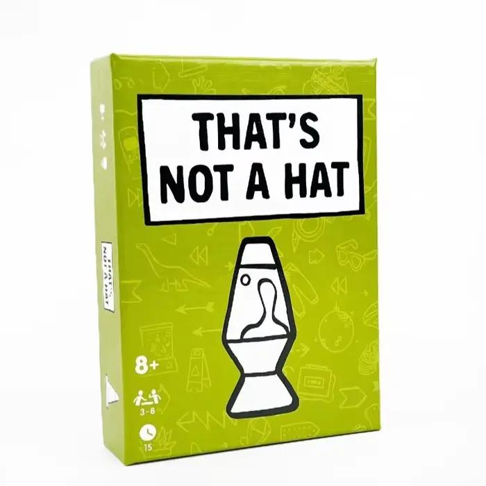Ceci n'est pas un chapeau. Collection de jeux de société et de cartes en anglais pour fêtes