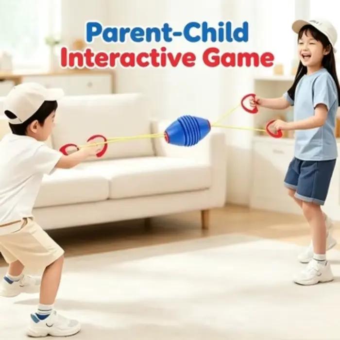 Jeu de balle à tirer pour enfants