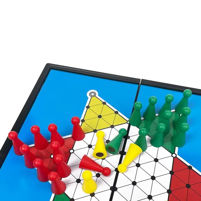 Jeu de dames chinoises magnétique pliable