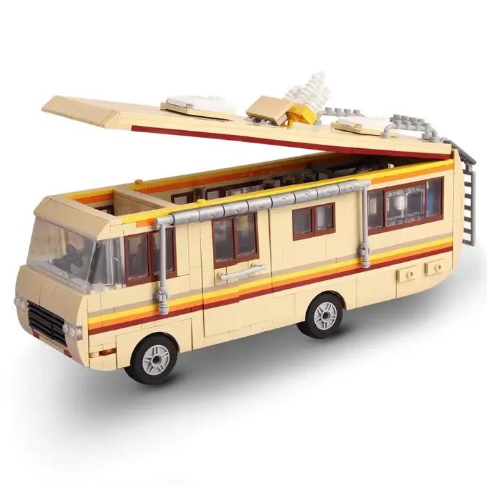 986 pièces technologie Breaking Bad blocs de construction jeu de film Bus véhicule recueillir modèle brique bricolage Puzzle jouets pour garçon cadeau de noël