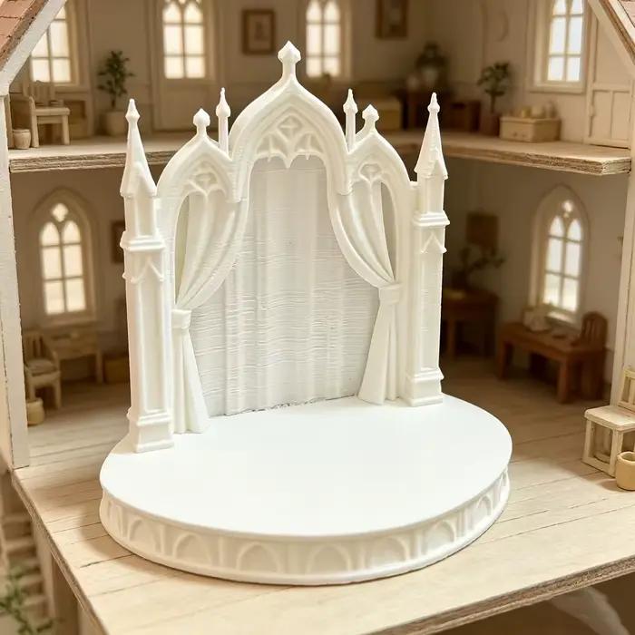 Plateforme de Diorama Château Gothique DIY