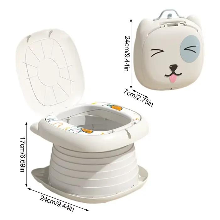 Siège de toilette portable pliable pour enfants
