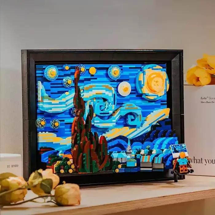 Puzzle 3D de la Nuit étoilée de Van Gogh