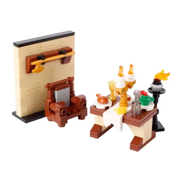 Blocs de construction de ville médiévale MOC