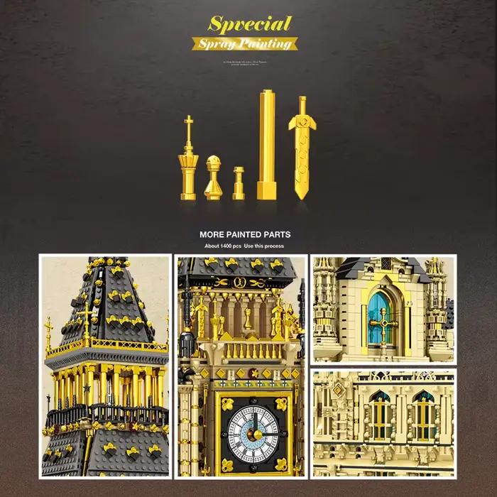 En STOCK Reobrix 55012 MOC UK Big Ben blocs de Construction briques assemblage modèle