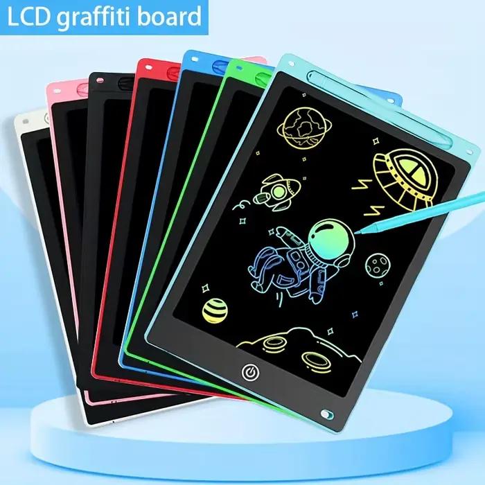 Tableau d'écriture de 10 pouces, tablette à dessin, écran LCD, tablette graphique numérique, bloc d'écriture électronique, jouets, cadeaux pour enfants