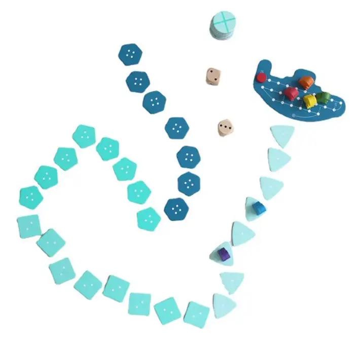 Jeu de société d'aventure en haute mer, jeu de fête en famille, multijoueur, jeu de cartes amusant, jouet d'interaction pour ami, chasse au trésor