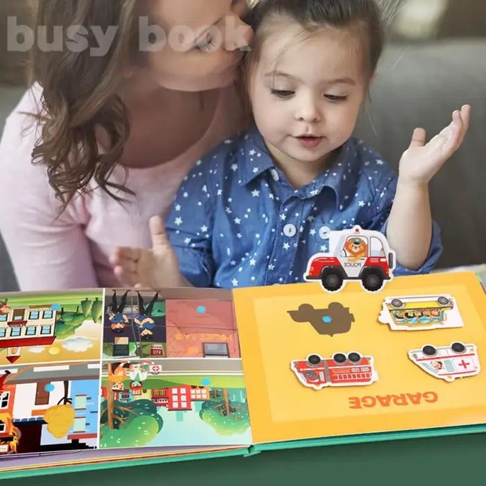 Livre d'Éveil Montessori pour Bébé et Enfant