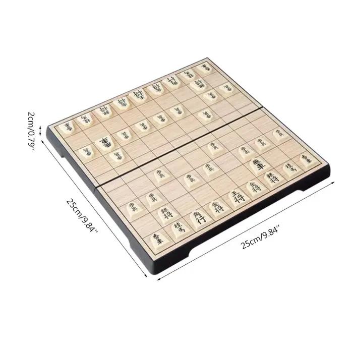 Jeu d'échecs pliable japonais, Shogi, jeu de société, jouet d'intelligence
