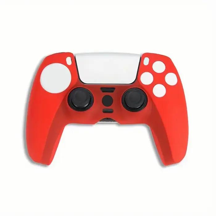 Manchon de protection antidérapant en silicone pour contrôleur PS5, manchon de poignée anti-poussière, adapté à PS5 Playstation