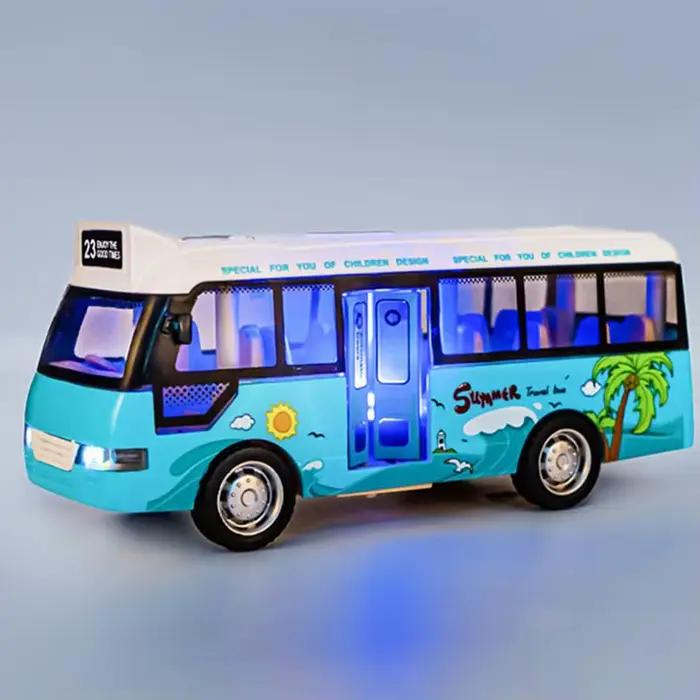 Bus de ville coule pour enfants avec lumières et sons