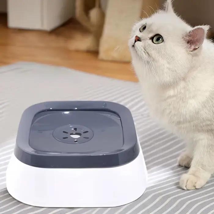 Bassin d'eau flottant pour animaux de compagnie en plein air, bol d'eau, bol monté sur voiture, distributeur d'eau anti-éclaboussures et anti-déversement pour chiens et chats