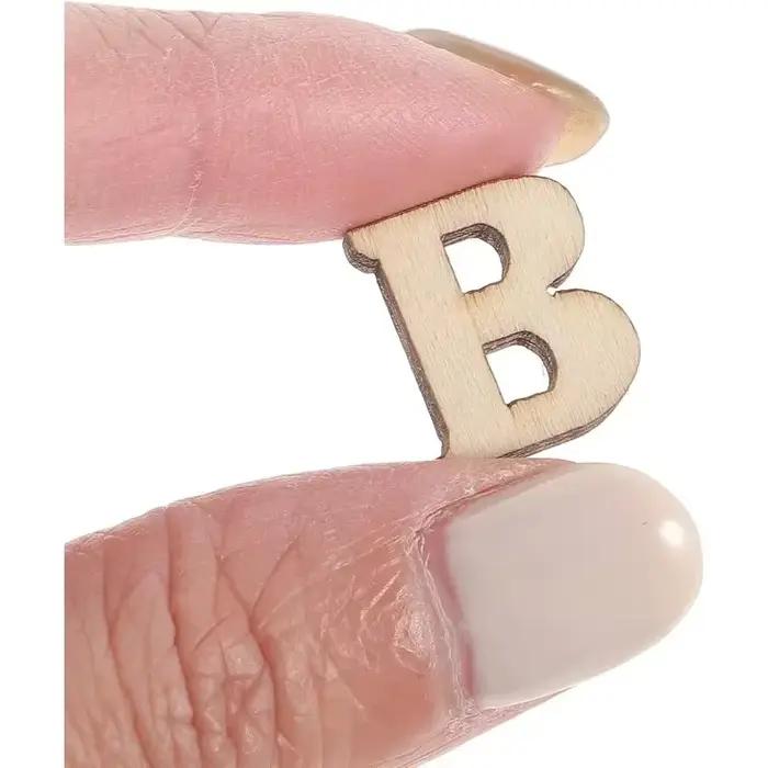 100 pièces lettres artisanales petites