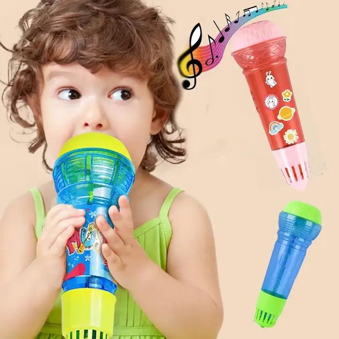 Grand Microphone à écho physique pour enfants