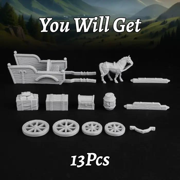 Miniature de caravane RPG