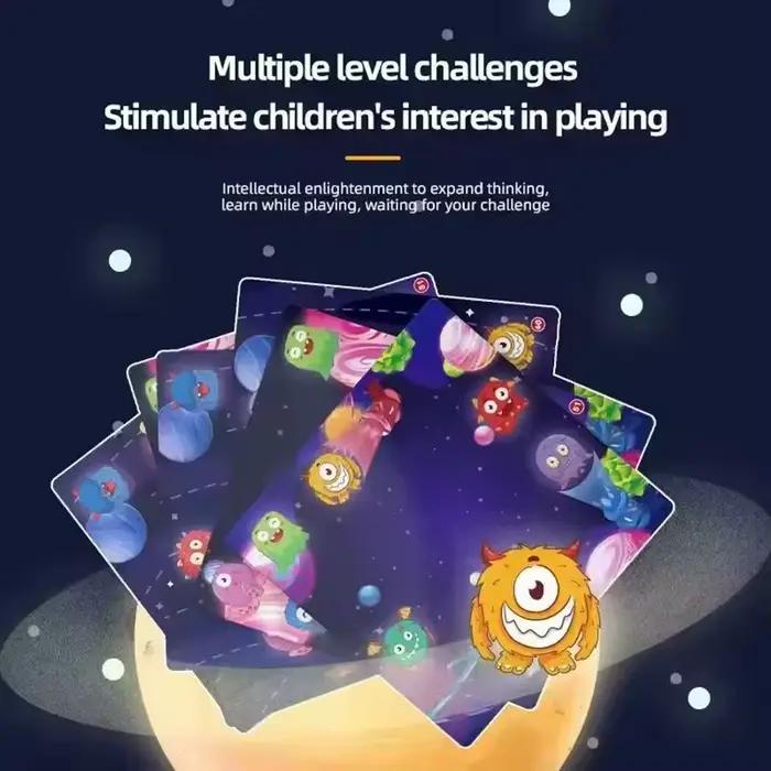 Jeux de société d'entraînement à la pensée logique Montessori