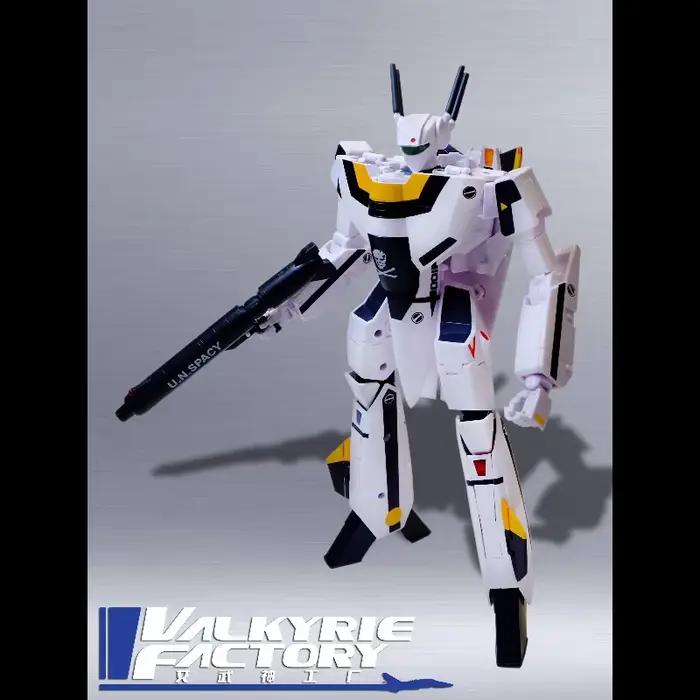 En stock [Expédition sous 48 heures] Figurine articulée transformable 1/60 VF-1S Super Valkyrie