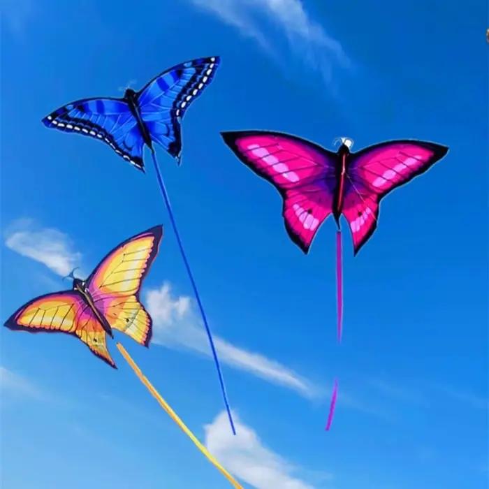 Nouveau cerf-volant papillon coloré facile à piloter