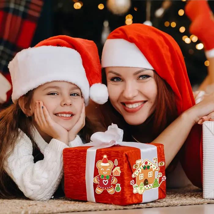 Autocollants de puzzle de Noël mignons pour enfants