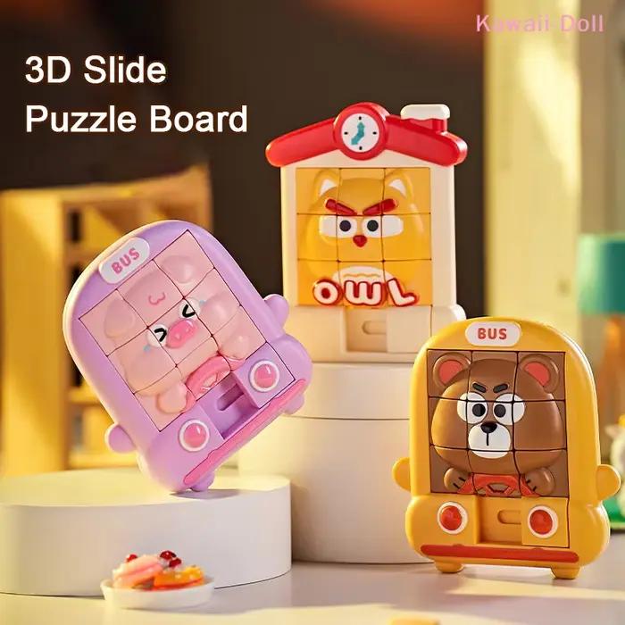 [DO] 1 puzzle 3D en forme d'animal avec figurines d'animaux mignons