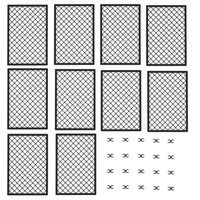 Blocs de construction DIY Clôture MOC Jouets éducatifs en plastique pour enfants Marques compatibles Cadeaux pour enfants