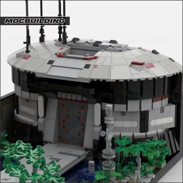 Scène de film le modèle de bataille Moc blocs de construction technologie d'architecture briques bricolage assemblage affichage Collection jouets cadeaux de noël
