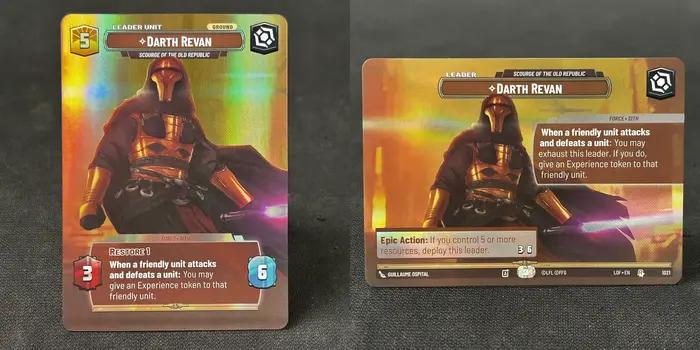 STAR W Kylo Ren mère Talzin Ahsoka Tano Kanan Jarrus Morgan Elsbeth Avar Kriss Kit Fisto vitrine cartes de jeu de société personnalisées