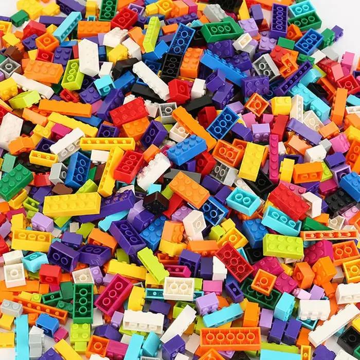 Bricolage blocs de construction créatifs grand ensemble ville