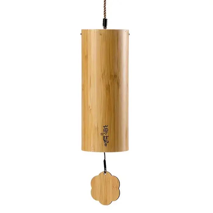 Carillon éolien en bambou fait à la main, UL, musique, extérieur, jardin, maison, méditation, cloche, yoga, son, guérison, cadeaux, tendance