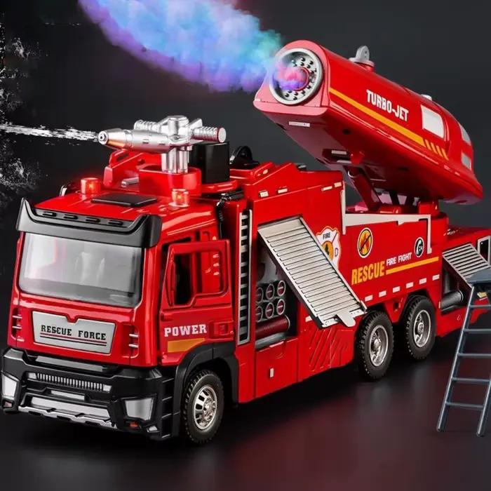 Modèle de camion de pompier à l'échelle 1:32