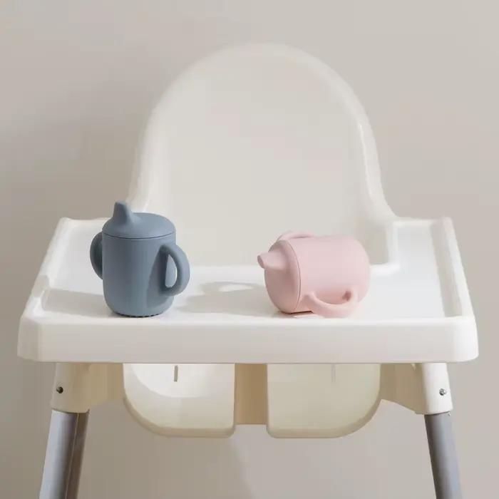 Gobelets d'alimentation en Silicone pour bébés et jeunes enfants
