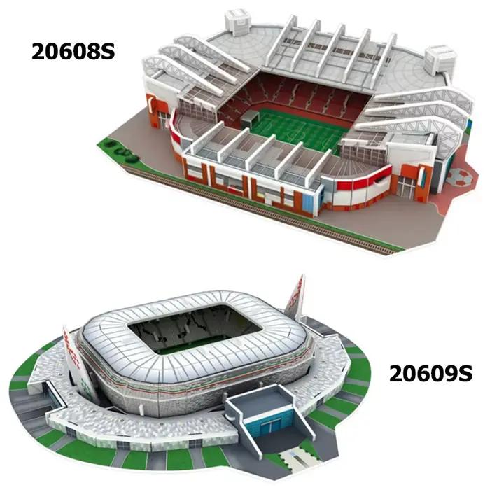 Terrain de Football Miniature en 3D