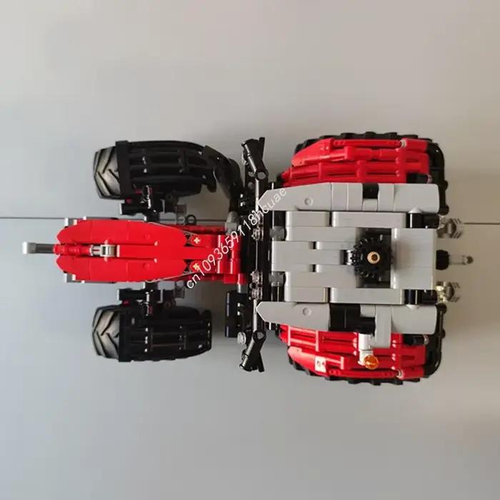 1137 pièces Massey Ferguson 7480 modèle de tracteur Moc blocs de construction bricolage créatif éducatif briques empilables jouet enfant cadeaux de noël