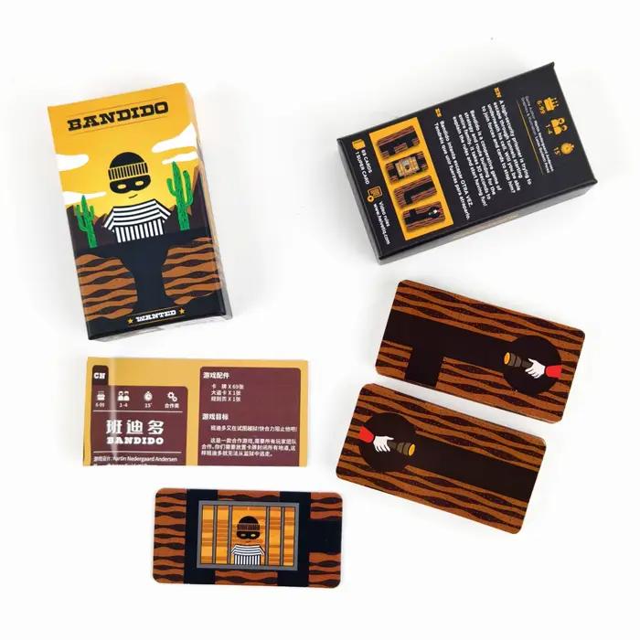 Jeu de Société Bandido Bandida Coopératif Avec Cartes Professionnelles et Sportives Pour Famille et Amis Occasions Spéciales