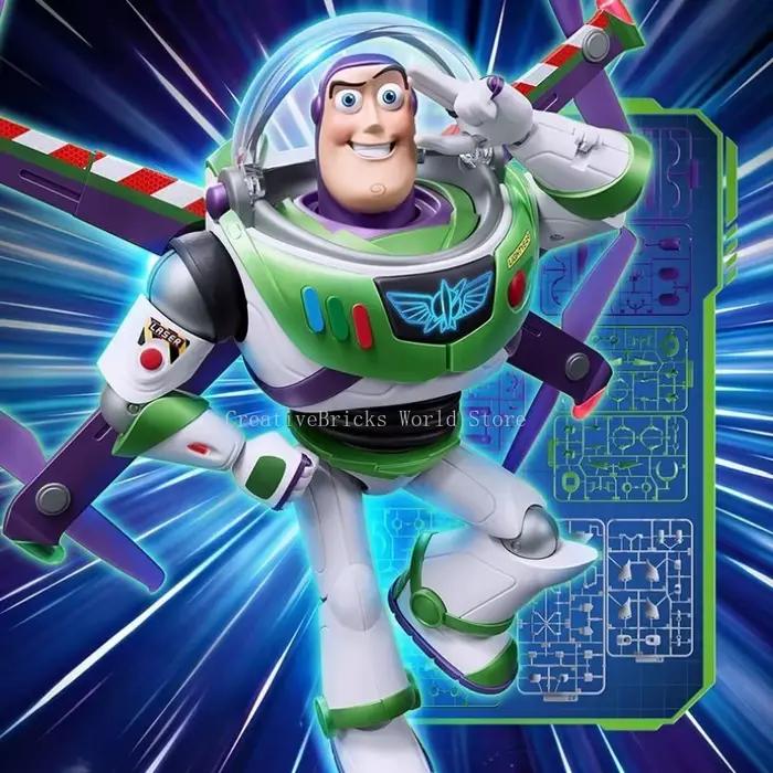BLOKEES Woodman Toy Story Beyond Édition Intelligente Buzz Lightyear Modèle Mobile à Assembler Jouet pour Enfants Décoration Maison