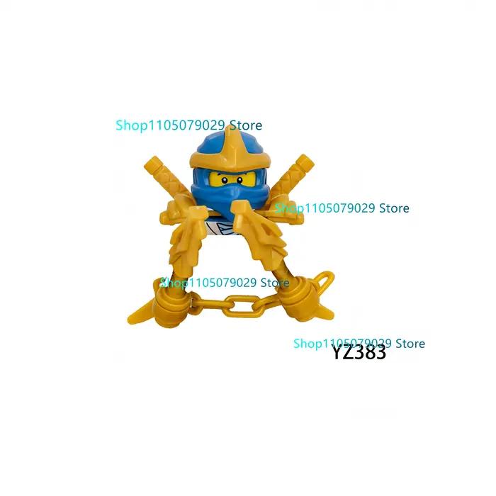 Figurines de dessins animés Ninja Jay Lloyd Kai Zane Nya Cole Harumi, blocs de construction, jouets en briques, modèle, cadeaux d'anniversaire pour enfants