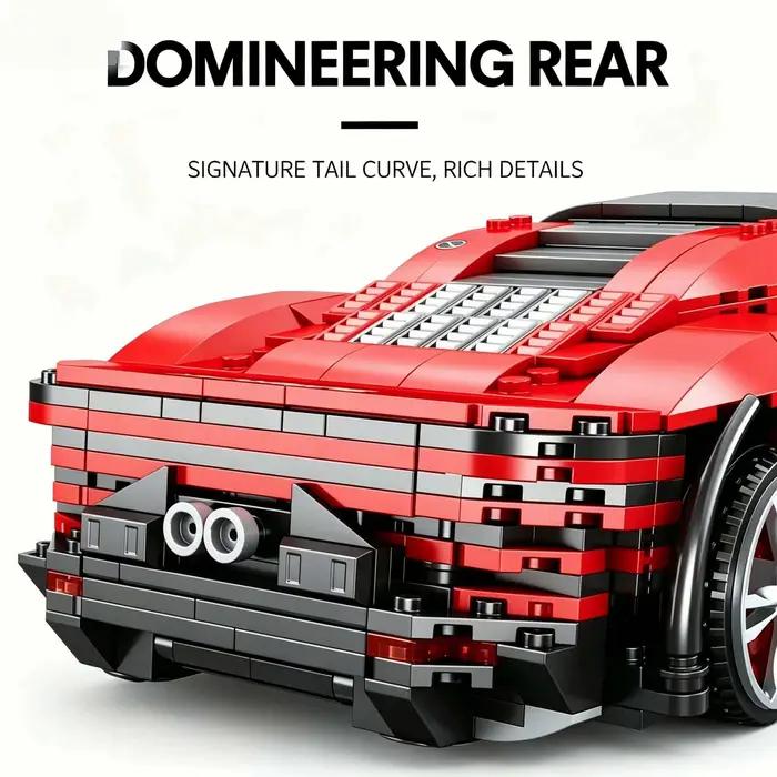 Blocs de construction de super voitures de sport